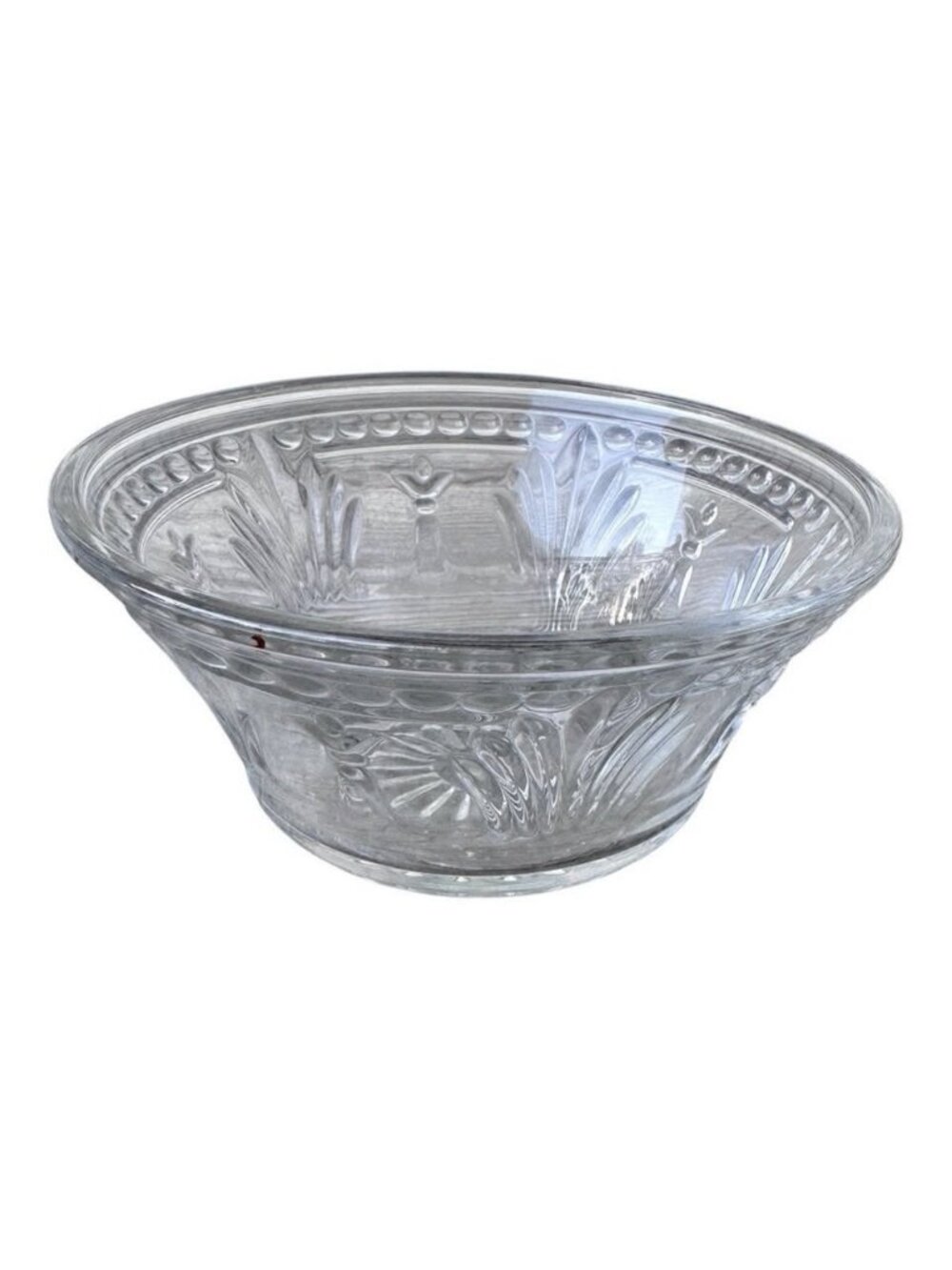 Toscany Crystal Alexandria Pattern Clear Glass Small Bowl Vintage